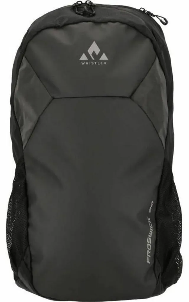 Sac de sport WHISTLER Froswick 20L Noir avec Matériau Réfléchissant