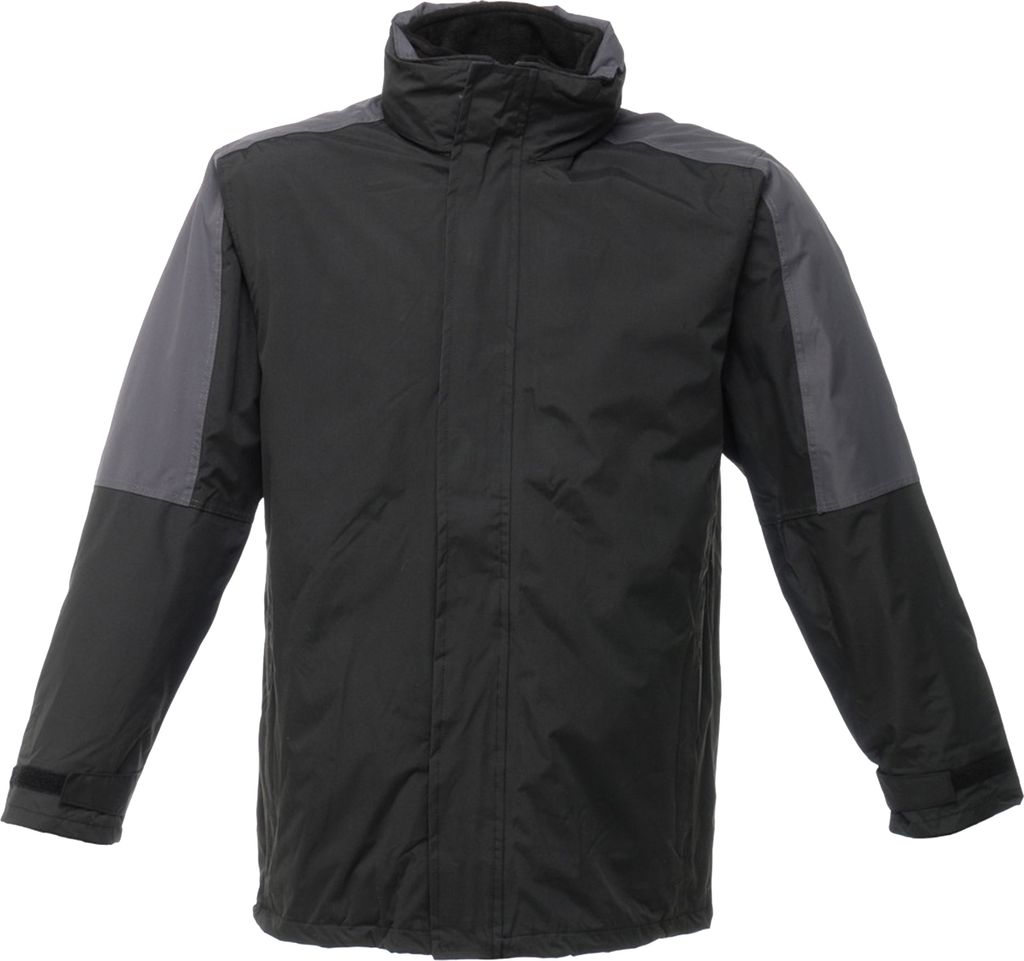 Regatta Defender III Herren Multifunktionsjacke, wasserabweisend, winddicht BC802 (M) (Schwarz/Grau)