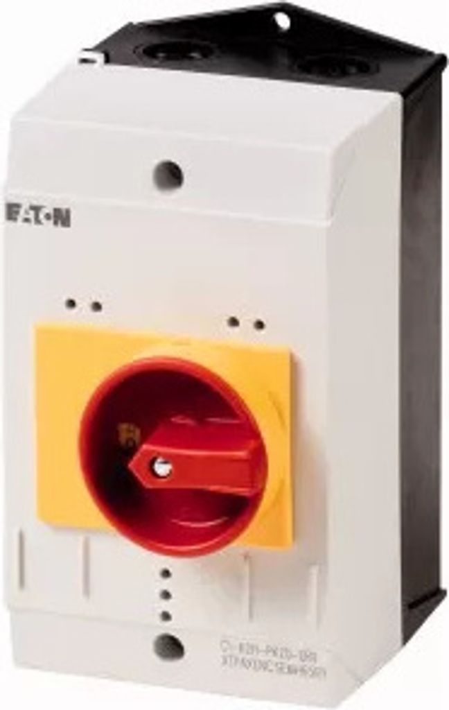 Eaton Leergehäuse mit NOT-Aus-Schalter (L x B x H) 160 x 100 x 100 mm Rot, Gelb CI-K2-PKZ0-NA-GR 1 St. (262681)