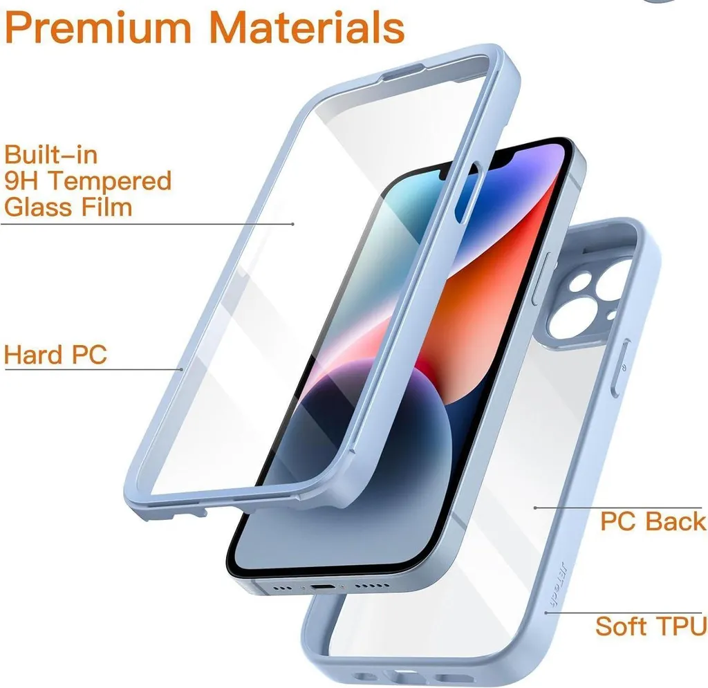 Évitez les Rayures sur iPhone 14 avec cette Coque 360 Intégrale Transparente