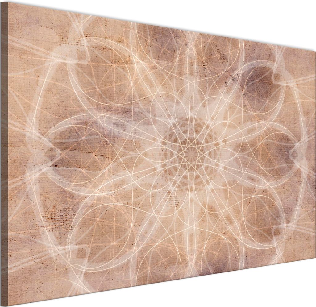 LUMASOUL Leinwandbilder, Leinwandbild mit Naturmotiv, Bilder mit muster, 120 x 80 cm