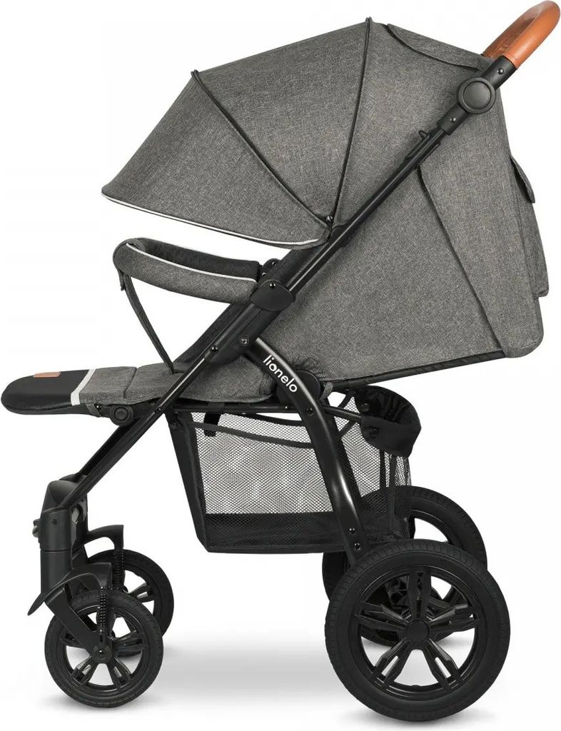 LIONELO Wózek sportowy Annet Tour Grey Stone Zdjęcie produktu 15