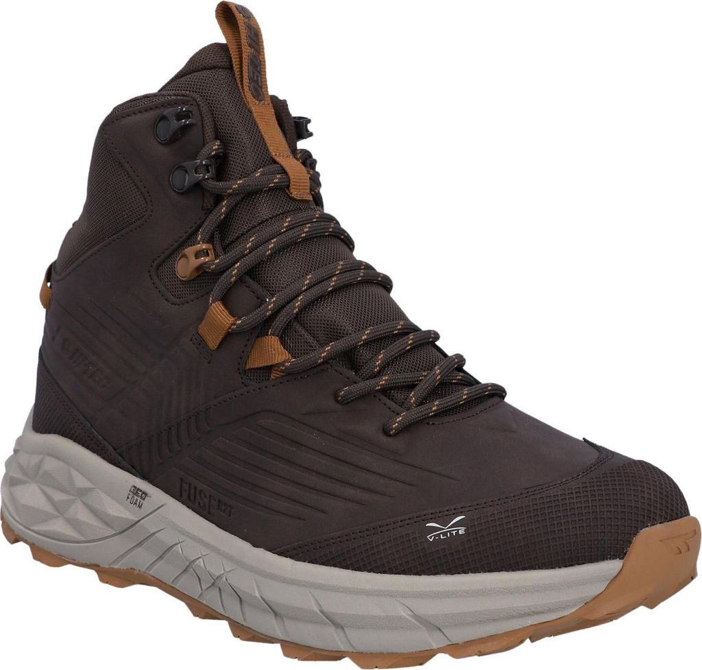 Hi-Tec - "Fuse Trek" Halbhohe Stiefel für Herren FS12249 (44,5 EU) (Stahl/Holzkohle/Helle Ringelblume)