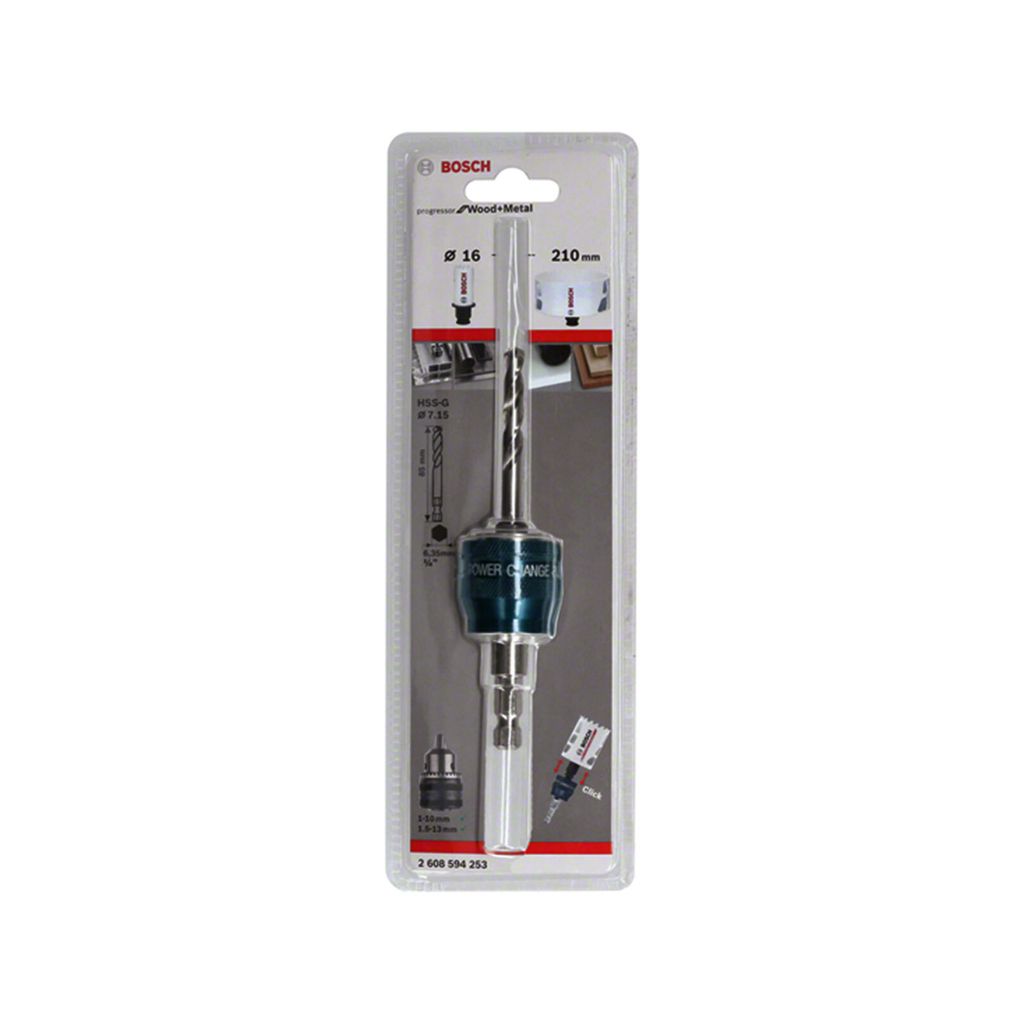 Bosch PC Plus Adapter 8.7mm Incl. DrillHSS-G Produktbild 