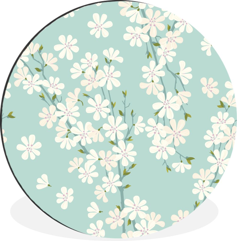 MuchoWow - Wand Kreis - Wandbild - Schlafzimmer - Aluminium Bild - Kinderzimmer - Wohnzimmer Dekoration - Wandschmuck