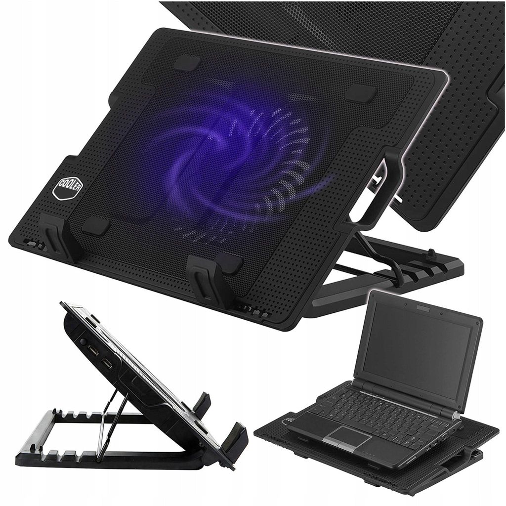 NASTavitelná chladicí podložka pod notebook 9–17 palců Obrázek produktu 