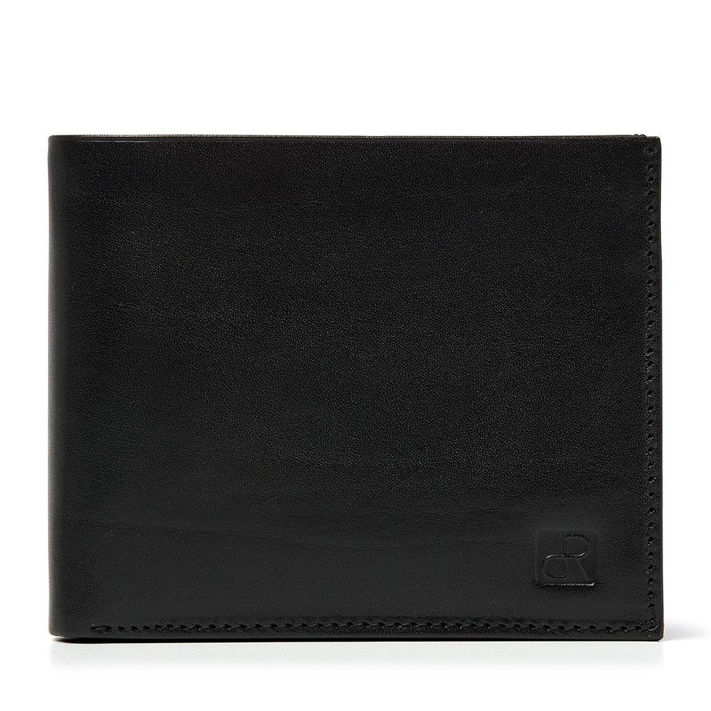 dR Amsterdam Brieftasche Herren | Geldbörse Herren Kartenhalter | 7 Kreditkartenfächer, 2 Scheinfächer & Münzfach | RFID | Canyon - 2588 Black