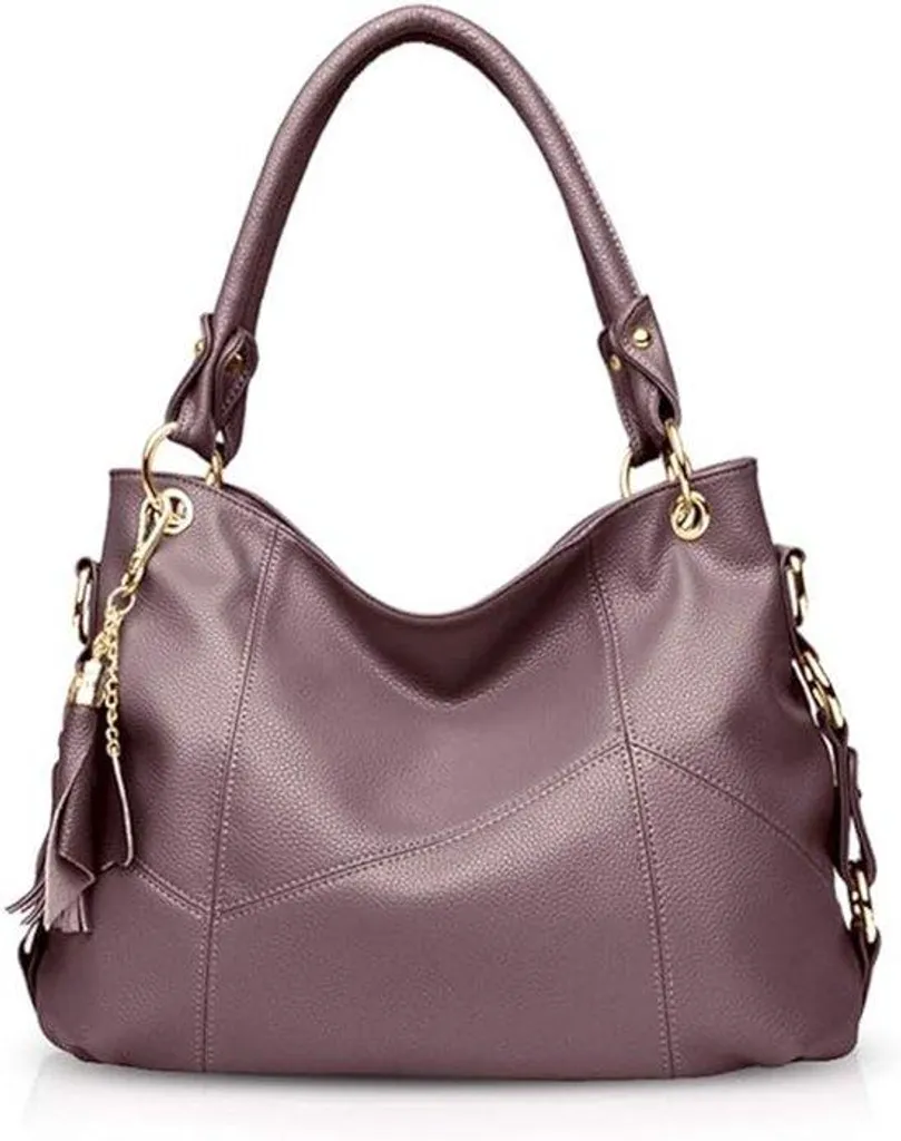 Grand sac cabas fourre-tout en cuir souple pour femme, style urbain chic
