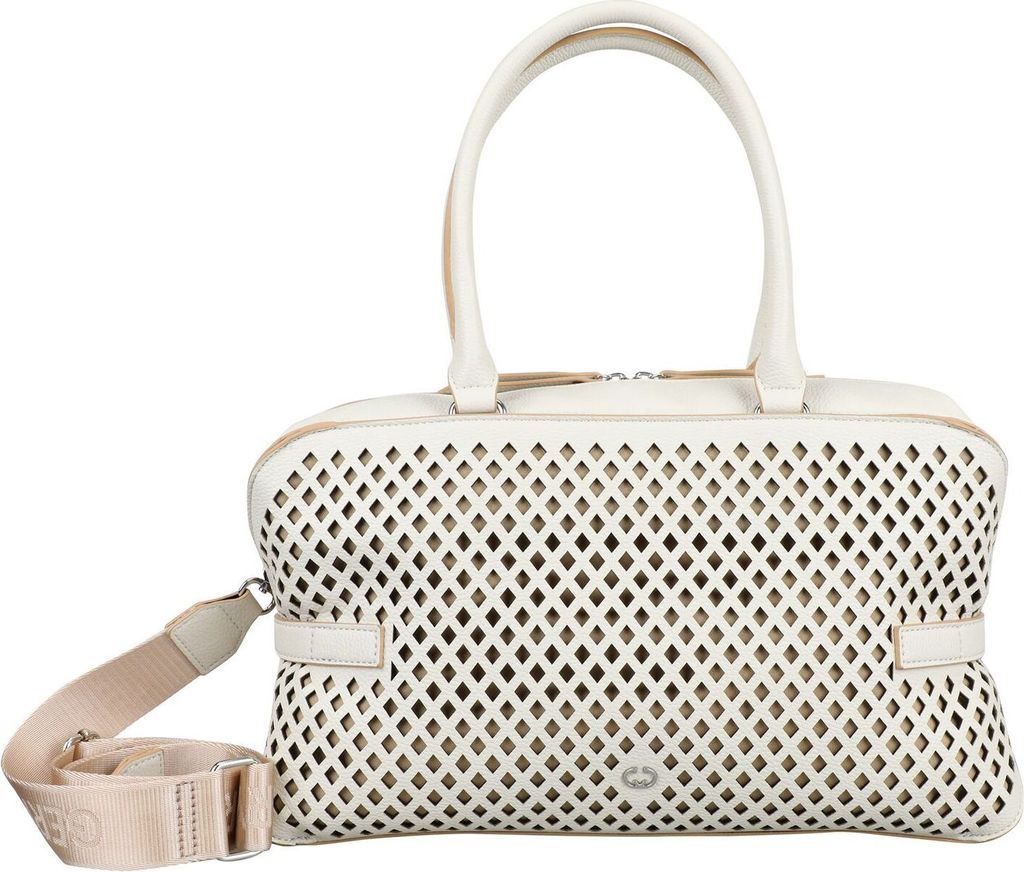 GERRY WEBER Schultertasche Handtasche Summertime Handbag Cream-White creme