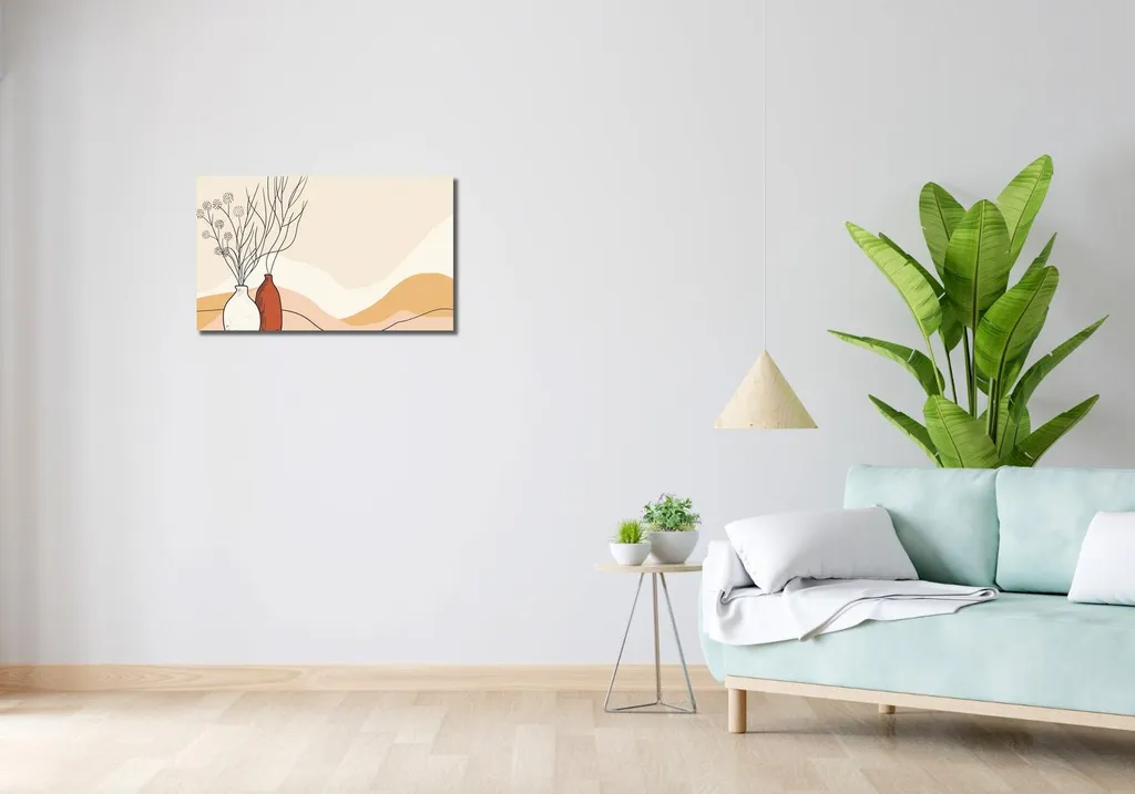 Image décorative beige 70x40 cm - Finition premium et style épuré