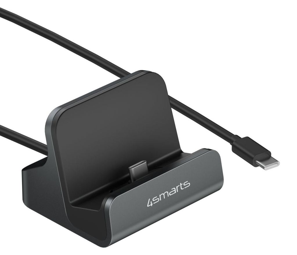 4smarts Ladestation VoltDock USB-C 60W. grau Produktbild 