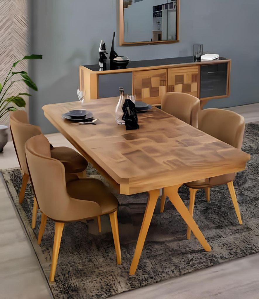 Anrichte Möbel Schrank Garnitur Set 2tlg Kommode Spiegel Neu Sideboard Kommoden