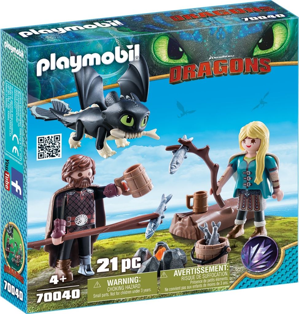 PLAYMOBIL Set de jeu Hicks et Astrid, 70040 Image du produit 