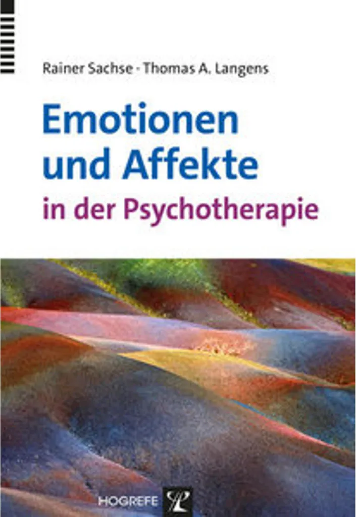 Livre de psychologie Emotionen und Affekte in der Psychotherapie 15cm