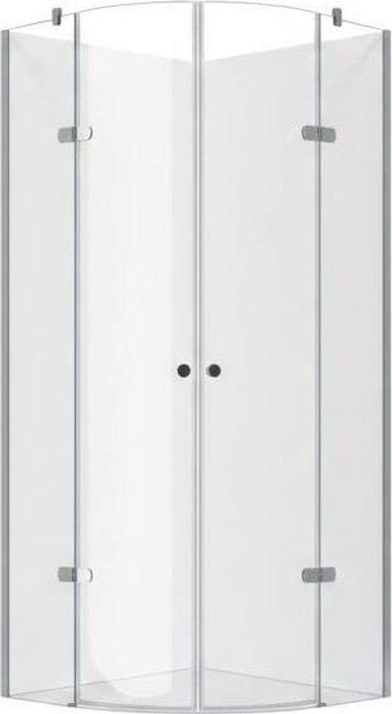 GZH 90x90x195cm Poseidon EckDusche Viertelkreis