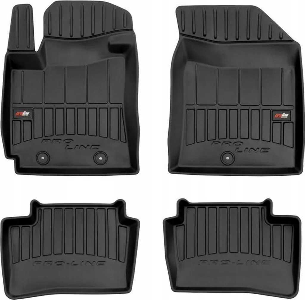 Tappetini Auto Gomma 3D Hyundai i10 2013-2019 - Qualità Premium Su Misura - 1