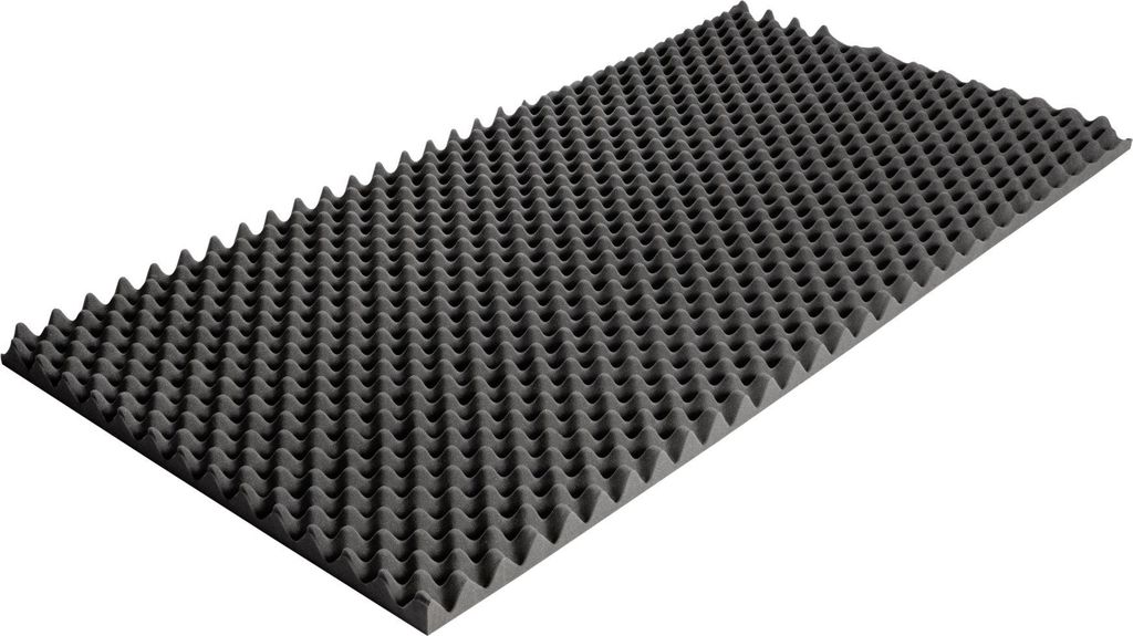 Akupur Akustik-Schaumstoff Noppenplatte 200 x 100 x 5 cm Produktbild 