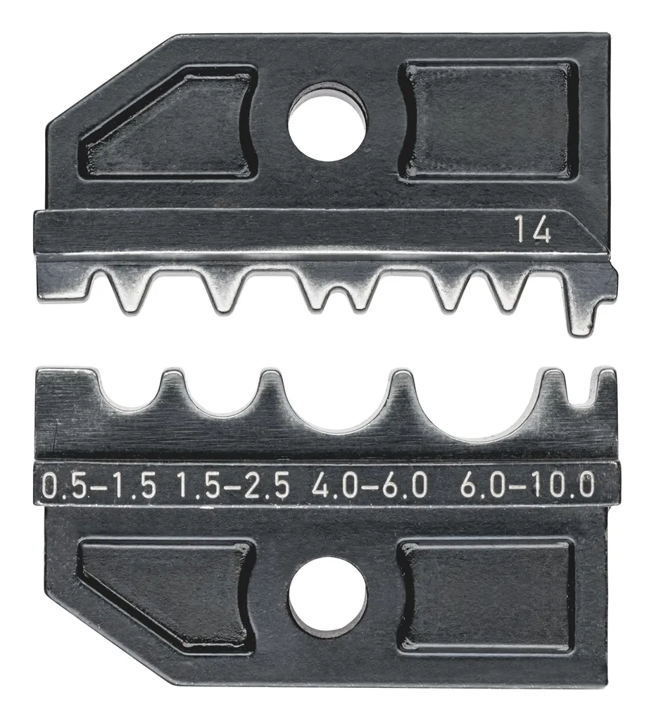 KNIPEX 97 49 14 Jeu de sertissage pour cosses non isolées 0,5-10 mm2