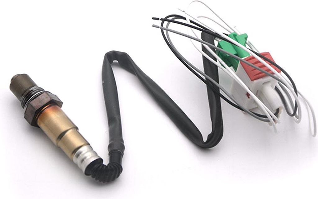 2 in 1 Meter 52 mm Schmalband digitales Luftkraftstoffverhältnis Kit 12 V Auto Volmeter mit O2 Sauerstoffsensor -Modifikation Zubehör