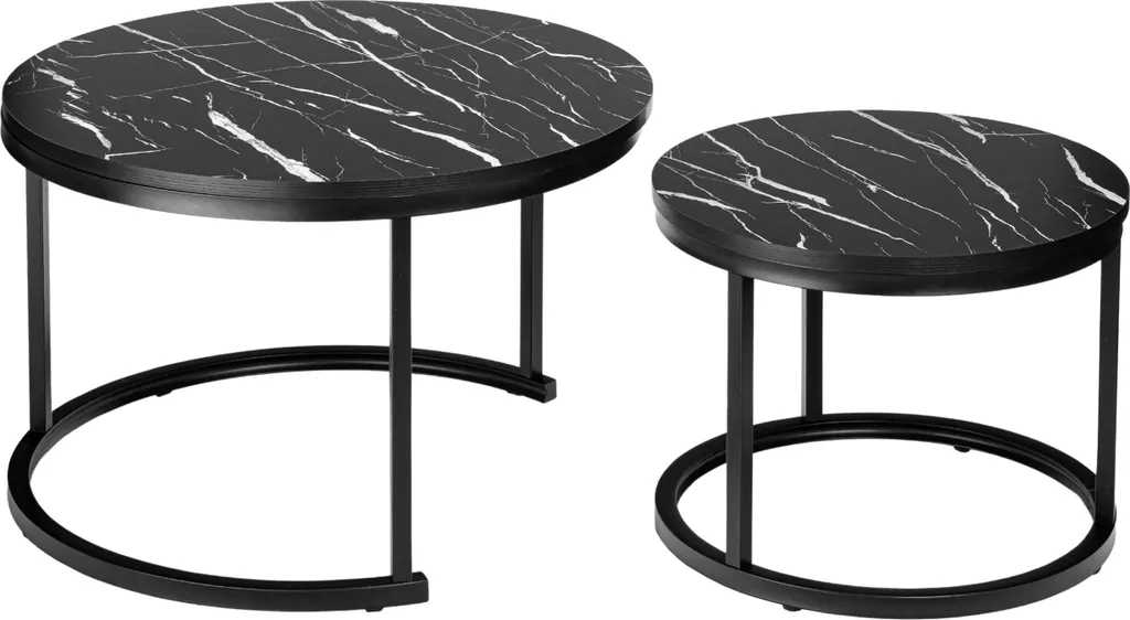 Set de tables Galen Black Marble : fini le manque de place au salon - 11