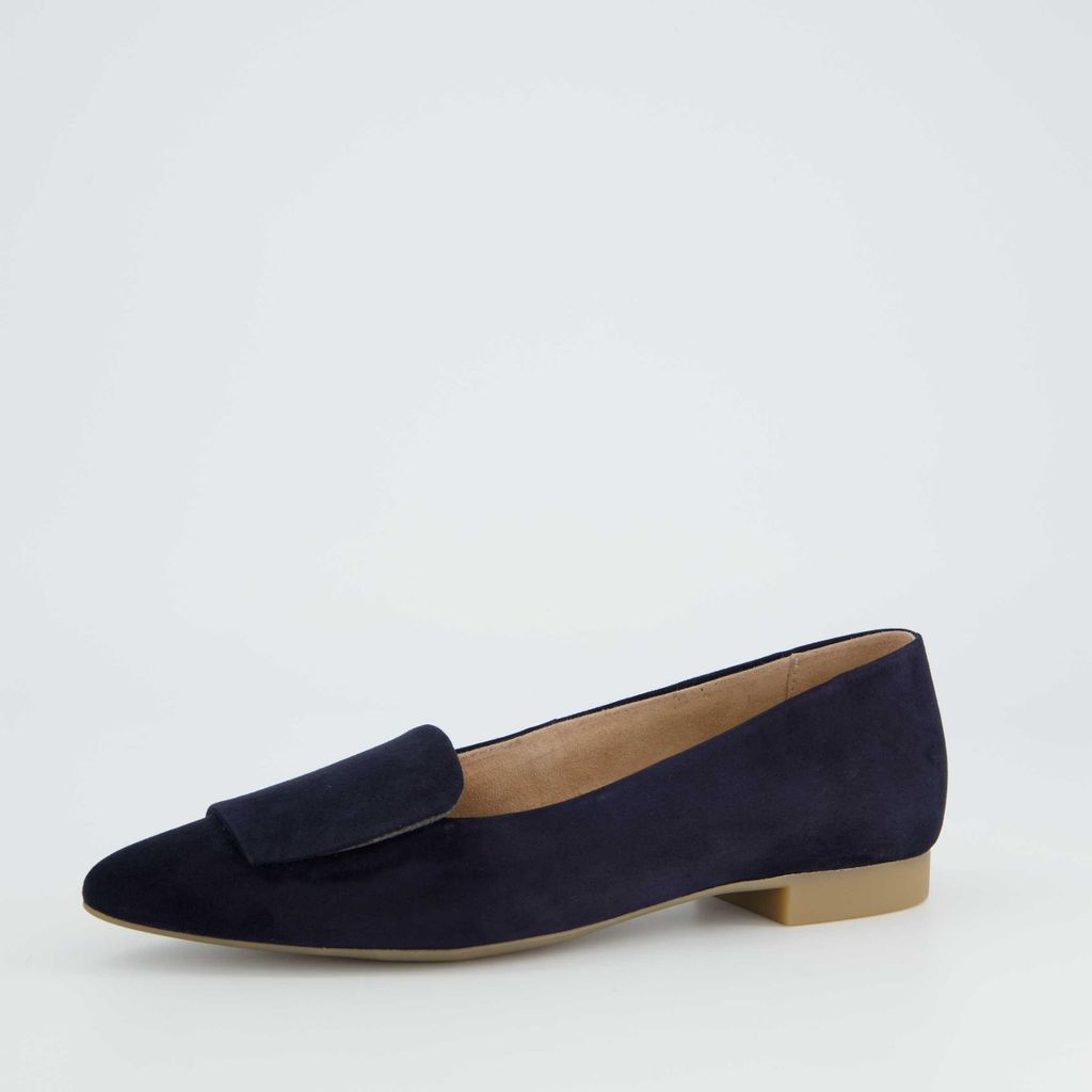 Paul Green 3792 19 Damen Ballerina Blau, Blau, Gr. 61/2