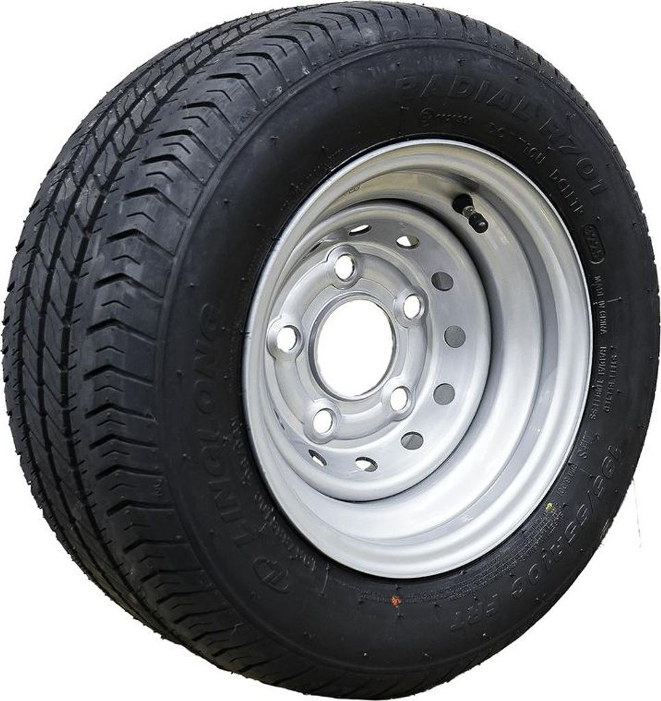 Rad + Reifen 195/55 R10C Zoll 6JA x 10H2 LingLong 66,5/112/5