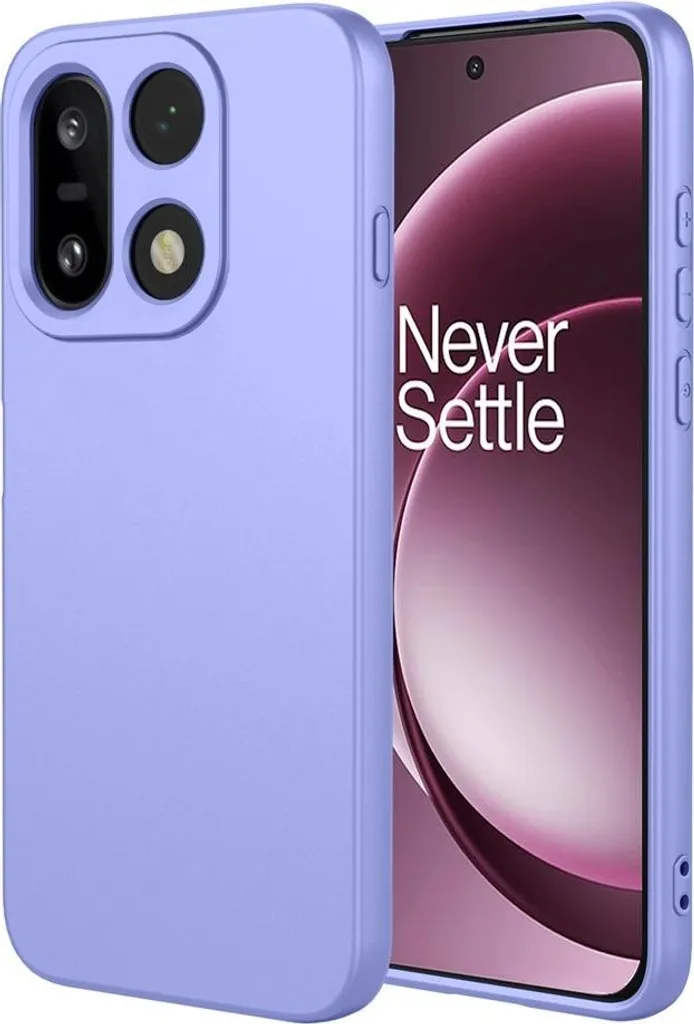 Custodia OnePlus 15 Viola - Cover Phonesta Soft Silk in Silicone Morbido