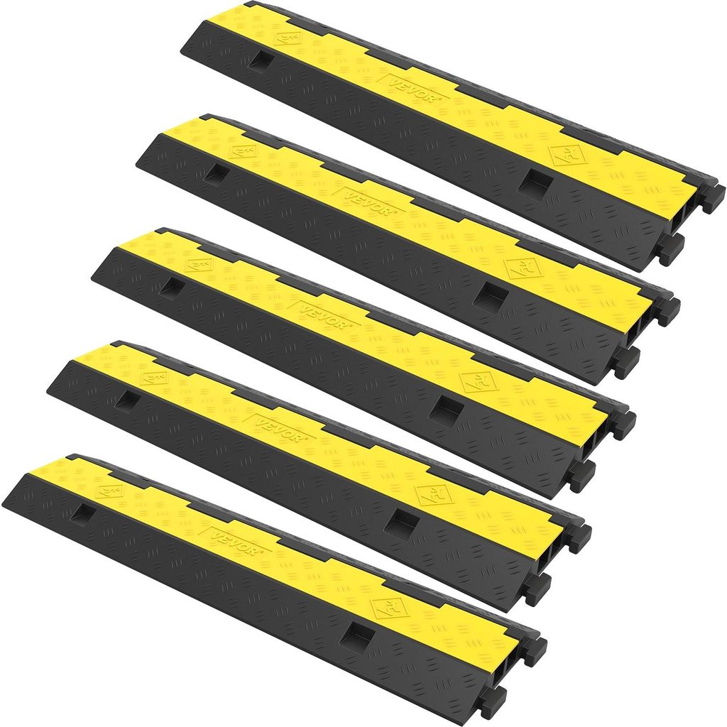 VEVOR Kabelschutz 101x24,5x5cm 3er Pack mit 2 4989,5 kg Produktbild 