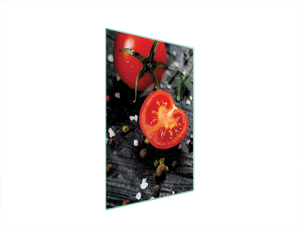 Tagliere in Vetro 35x52 Pomodoro - Coprifornelli Vetro Temperato Cucina
