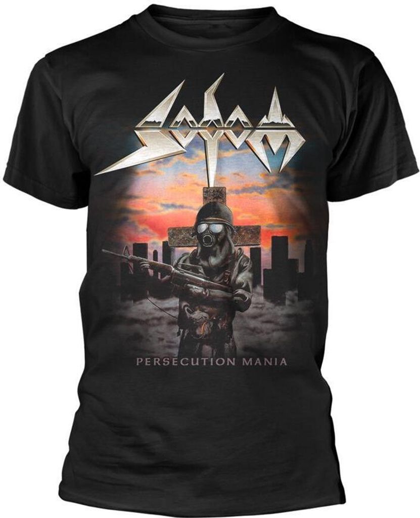 Sodom - "Persecution Mania" T-Shirt für Herren/Damen Uni PH386 (XL) (Schwarz)