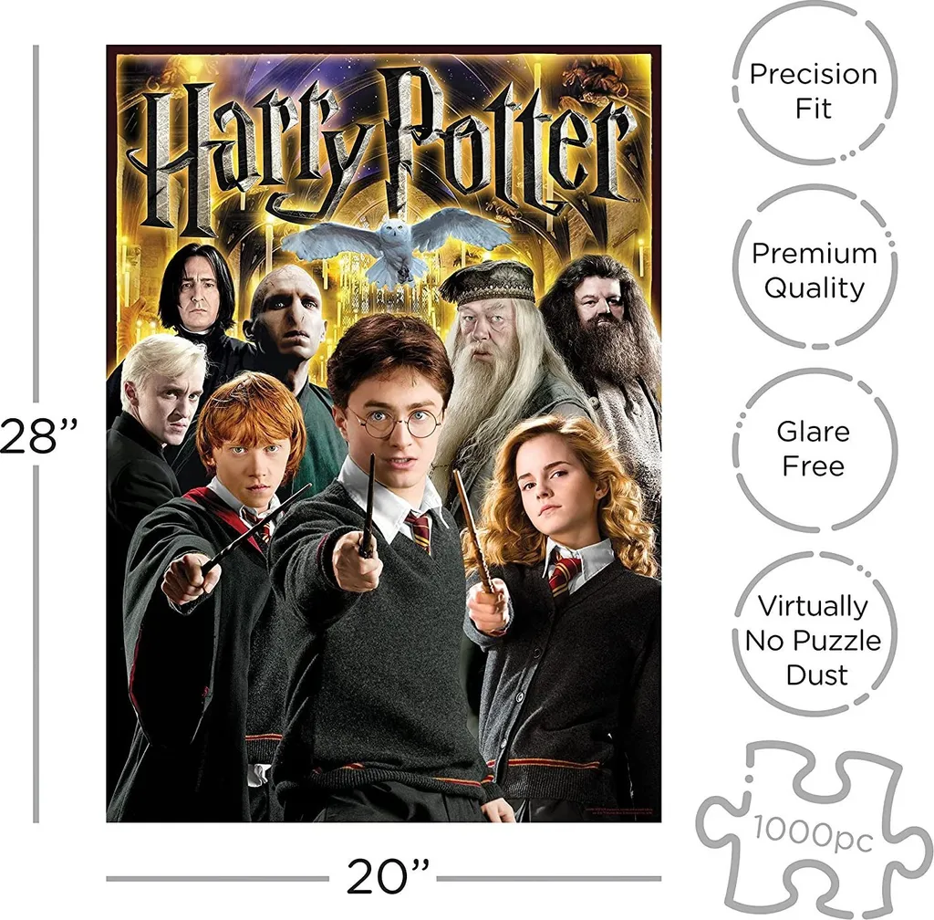 Puzzle Harry Potter 1000 pièces sans reflets - Assemblage Précis et Facile - 5