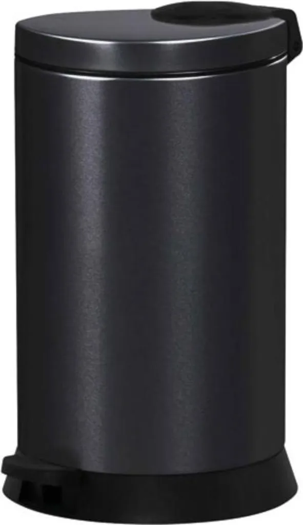 Poubelle 20L Rossignol Magic Noir Basalte : Anti-Traces et Sans Odeur
