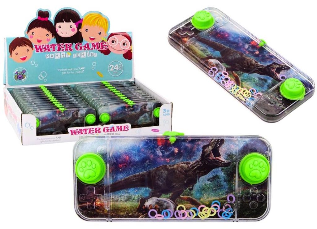 Leantoys Gra Wodna Zr?czno?ciowa Dinozaur Tyranozaur Konsola Pad Zielony