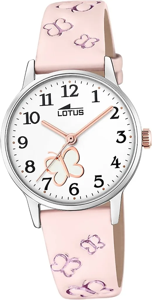 Apprendre l'Heure avec Style : Montre Lotus Rose Enfant D2UL18864/2