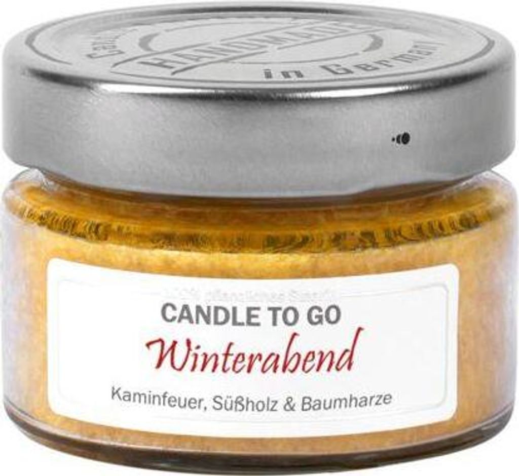 Winterabend - Candle to Go Duftkerze von Candle Factory