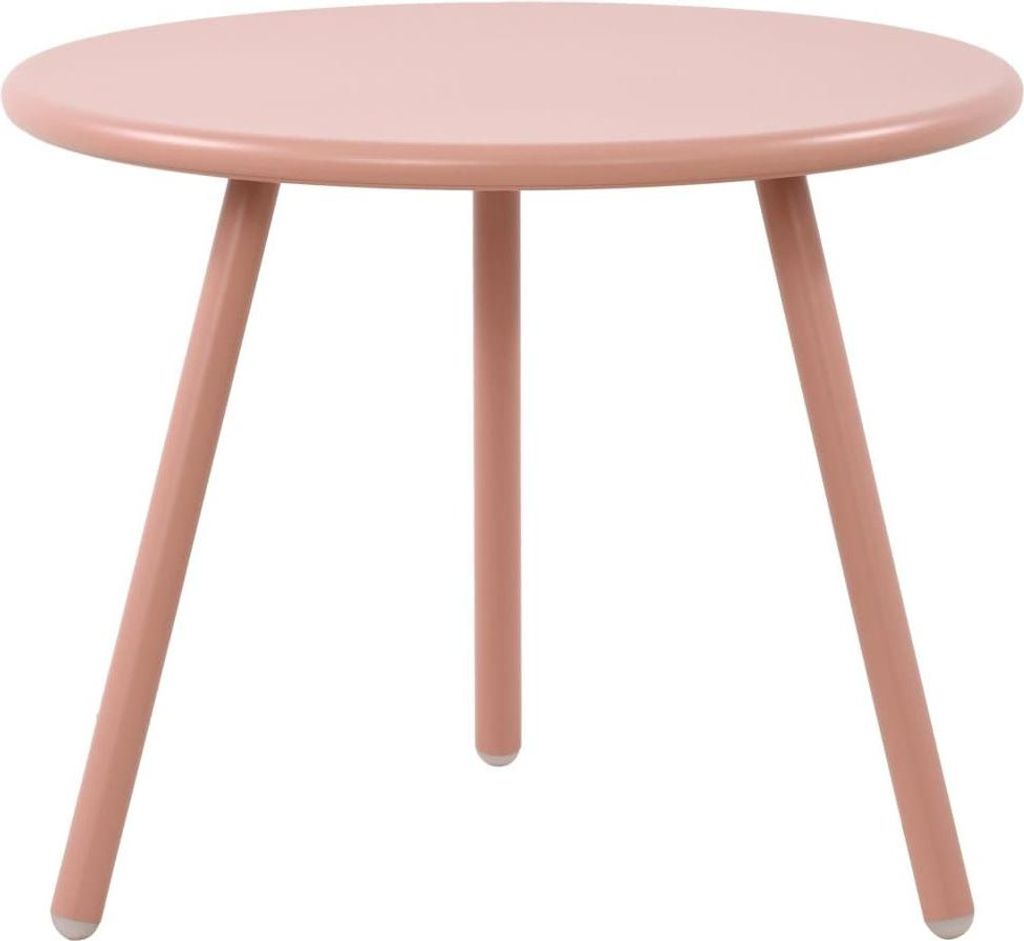 Moderner Gartentisch, wetterbeständiger Loungetisch, rostfreies Design -UV-beständig | Farbe: Rosa