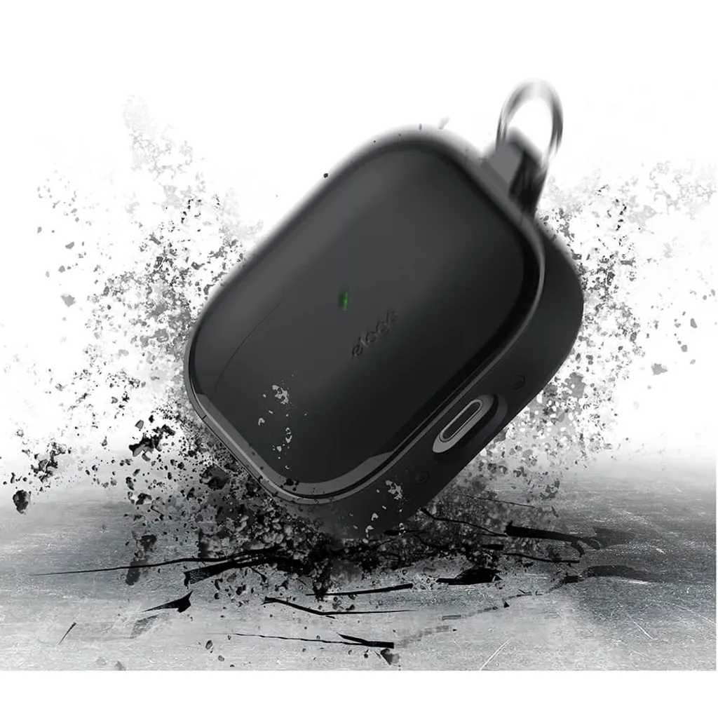 Étui elago AirPod 3 EDC noir - Coque de protection robuste et compacte - 3
