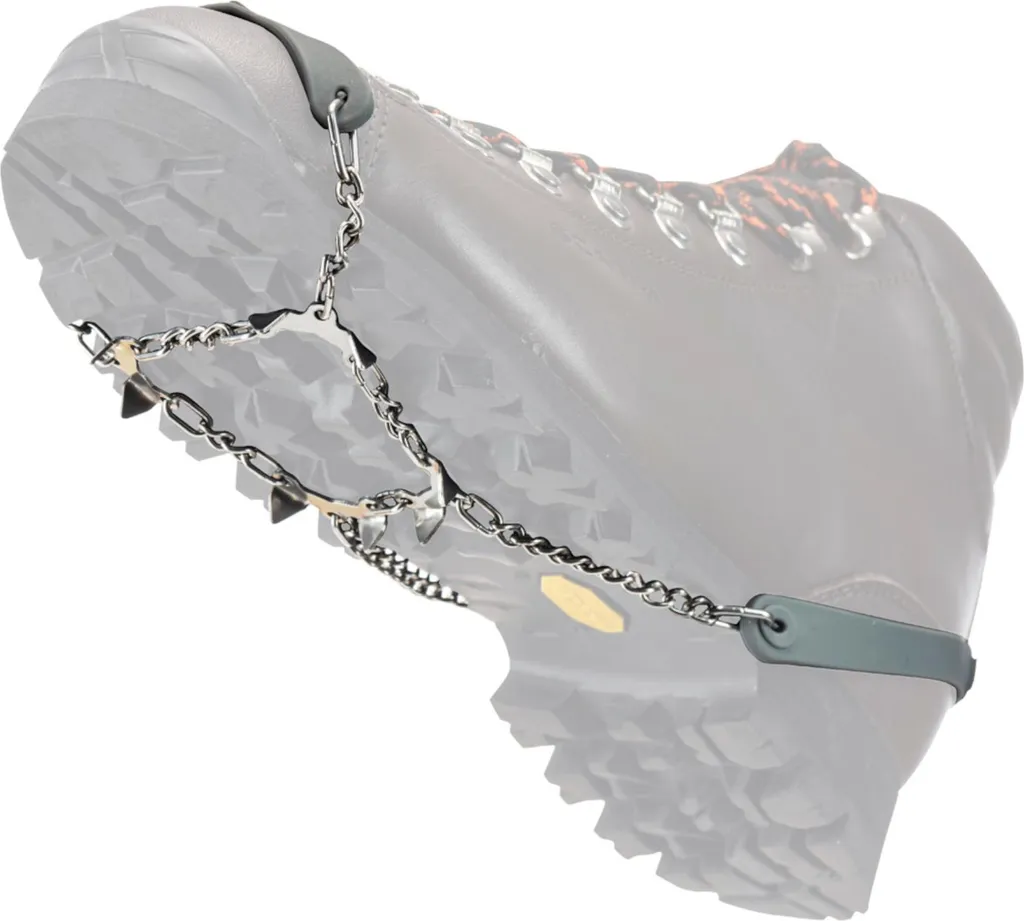 Crampons Nortec Easy légers en acier inox, Gris S pour pointure 34-36