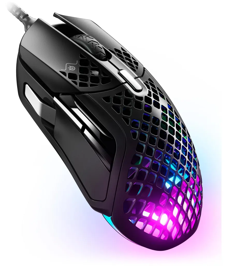 Souris Gamer SteelSeries Aerox 5 USB Noir - Capteur Optique Précis