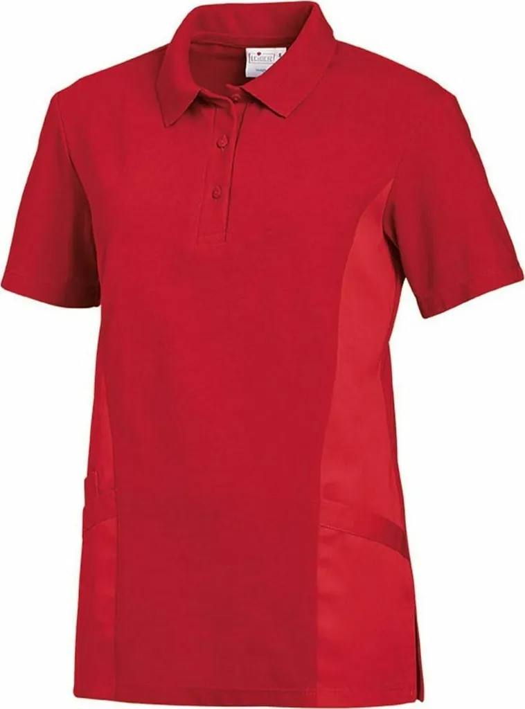 Divisa Donna Rossa XL Leiber 08/2546 - Giacca Polo Piqué Elegante