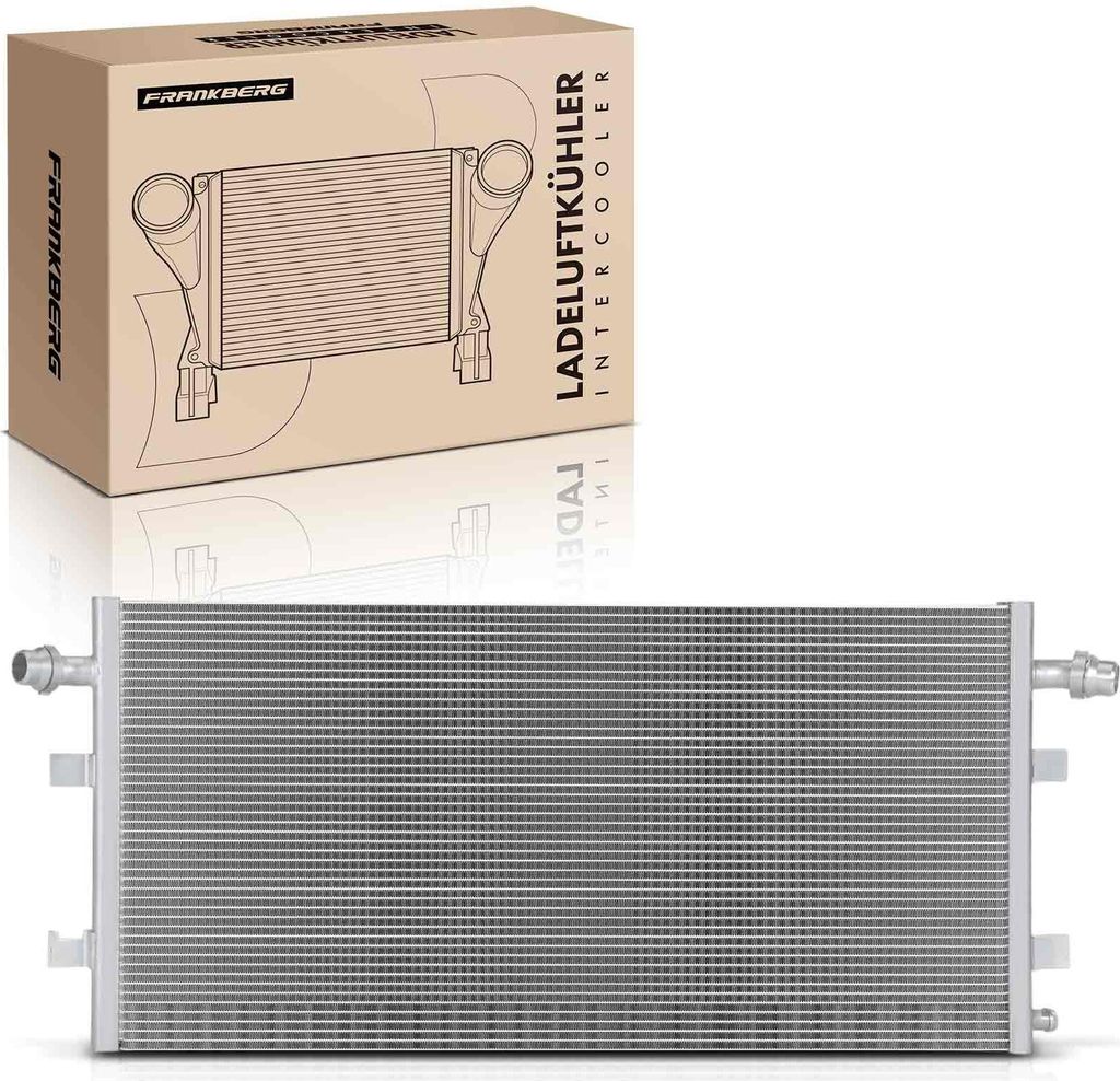 Frankberg 1x Ladeluftkühler Turbokühler für Mercedes-Benz CLA C118 Shooting Brake AMG CLA 35