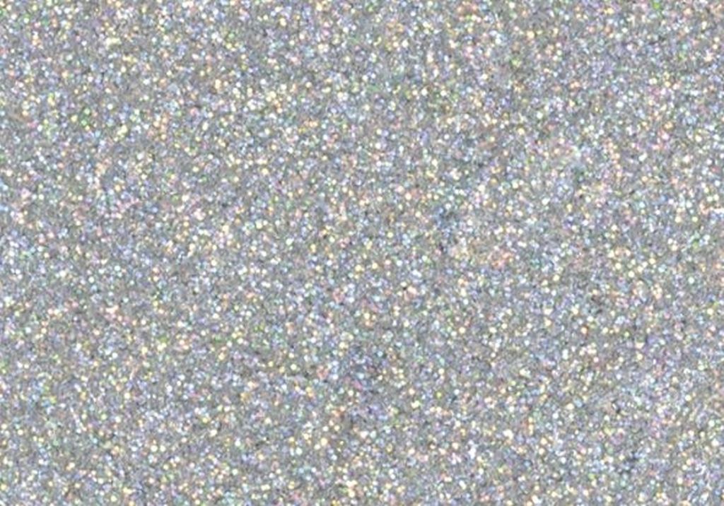 Glitter Glue 50 ml silber/regenbogen Packung mit 6 Stück