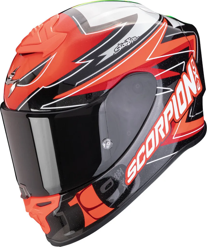 Casque Moto Intégral Scorpion Exo-R1 Evo Air Replica Alvaro Rouge L