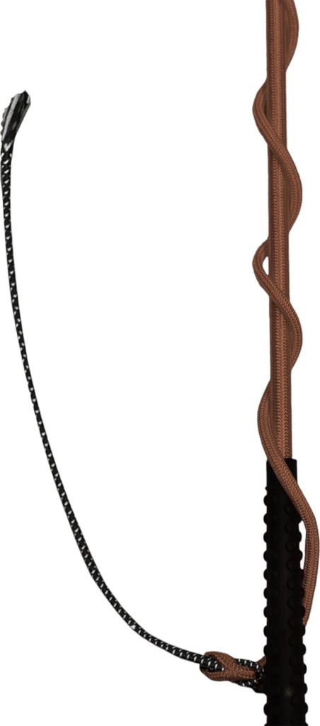 EQuest Longierpeitsche - mocha - 180 cm