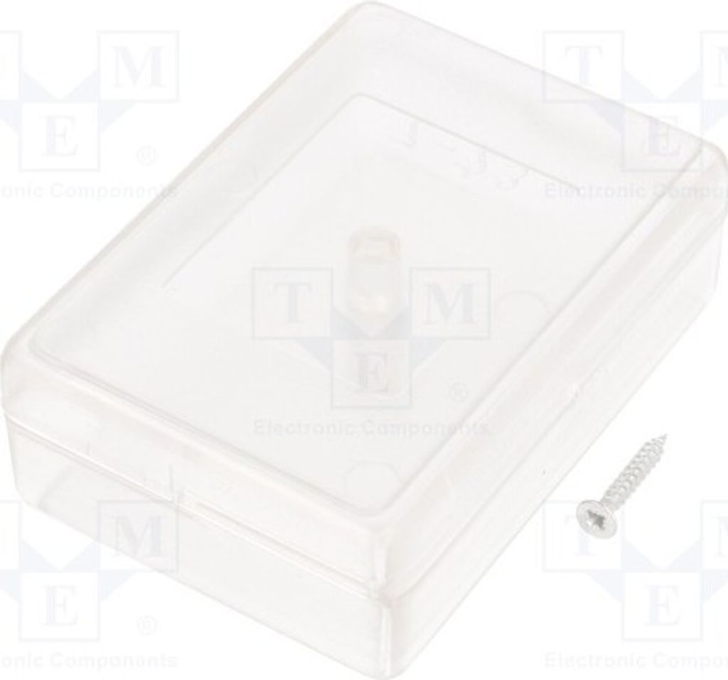 1x Gehäuse: universell Y: 84mm Z: 30mm X: 59mm halbtransparent Z23TR Universal-G