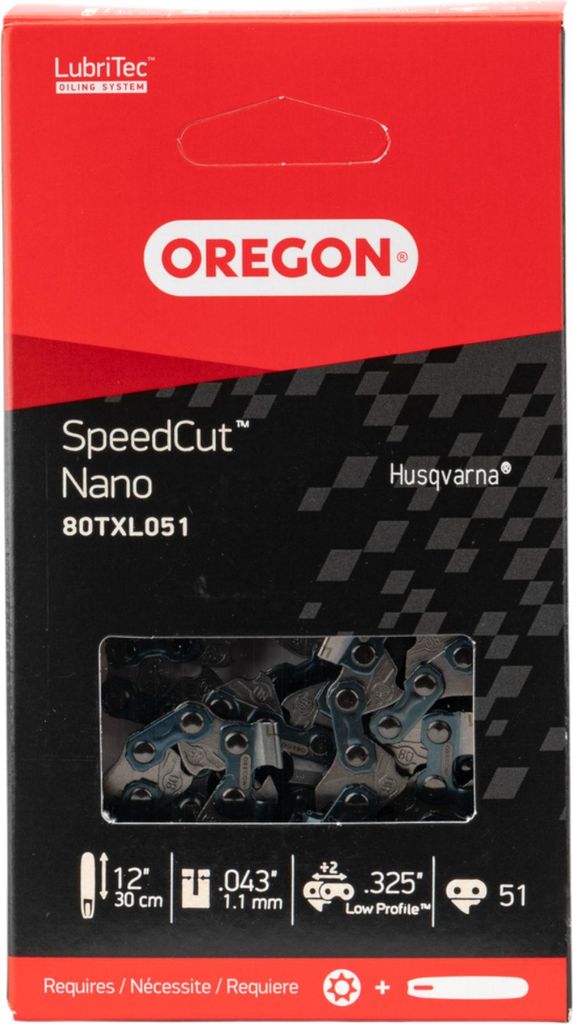 Oregon SpeedCut Nano chaîne de scie 30 cm .325" 1,1 mm 51 Image du produit 