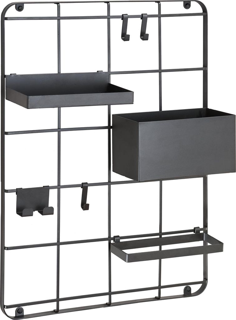 Kleine Wolke Bad-Organizer FRAMEWORK GRID Schwarz M