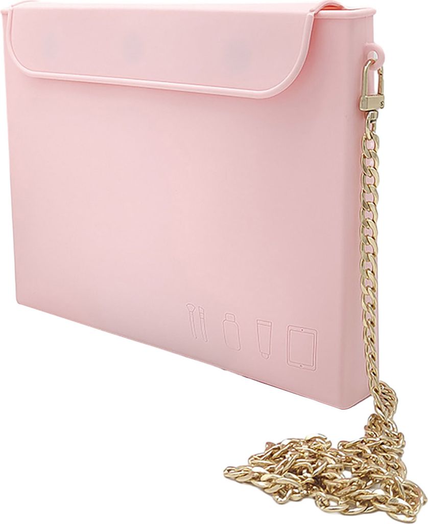 Kosmetiktasche mit Magnetverschluss, Silikon-Make-up-Tasche, leichte Reise-Kulturtasche für Geschäftsreisen im Freien