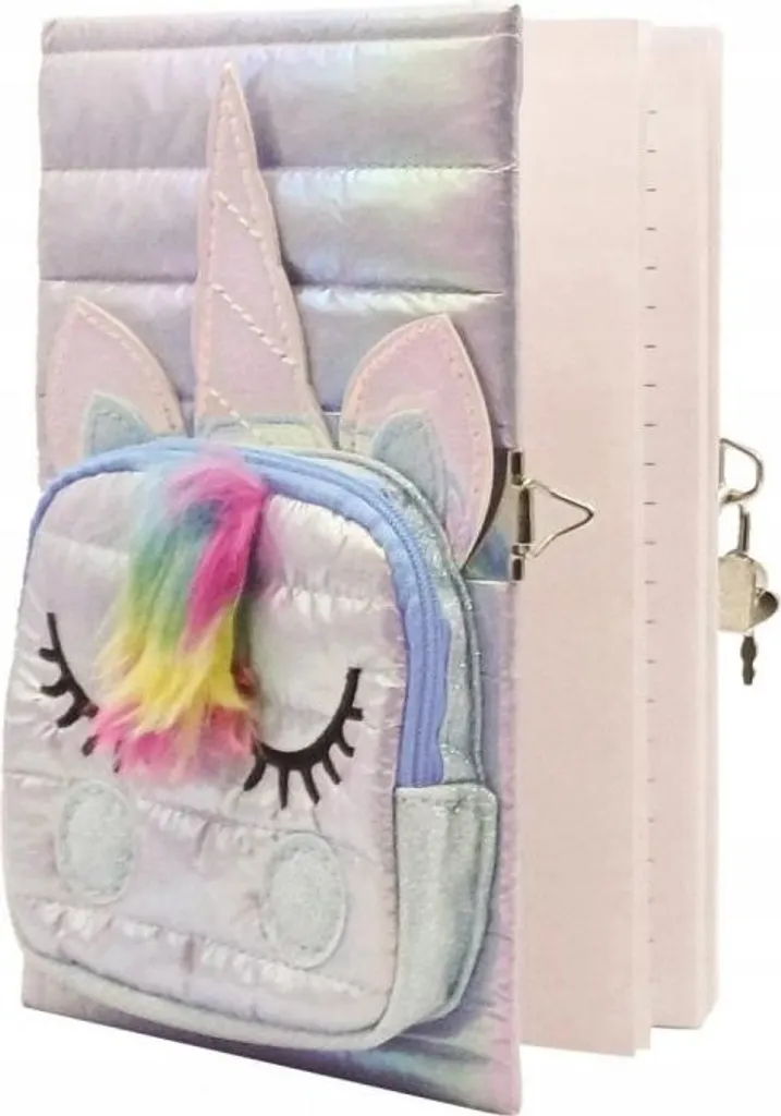 Agenda Unicorno STNUX STN8714 Bianca con Tasca - Diario Creativo 98714 - 2