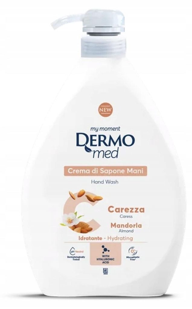 Savon liquide avec distributeur Mandorla Carezza 1 L - Image du produit 
